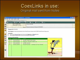 CoexLinks presentation preview slide